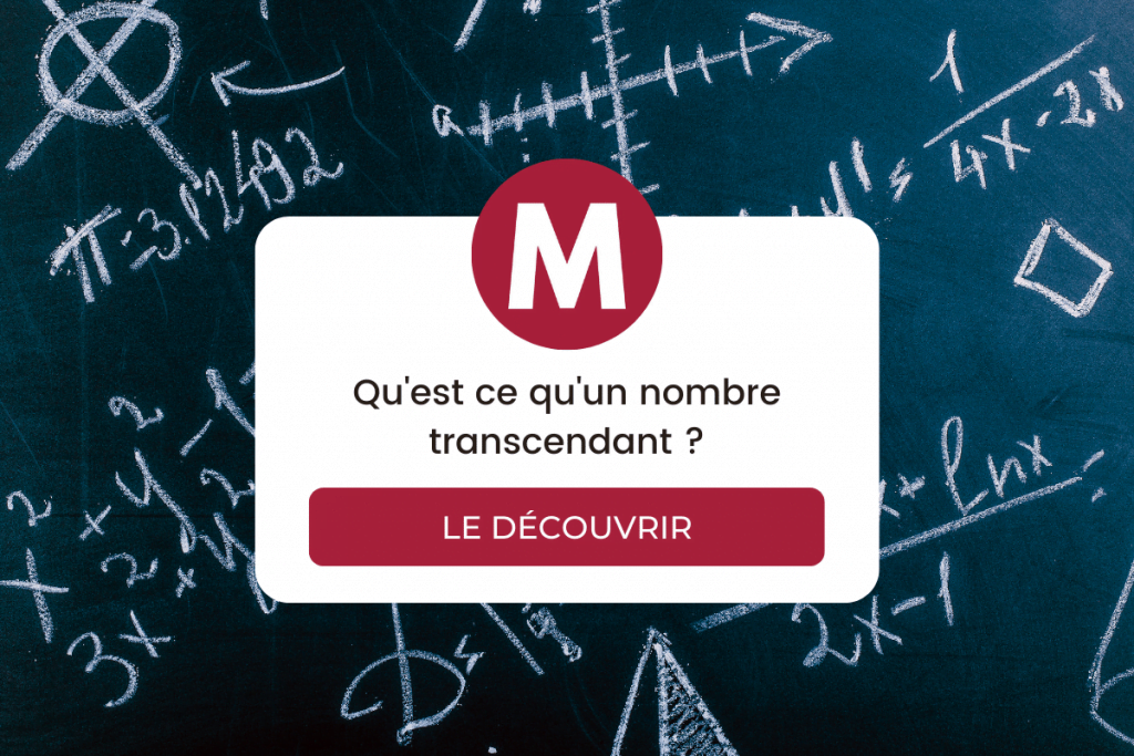 Qu&rsquo;est ce qu&rsquo;un nombre transcendant ?